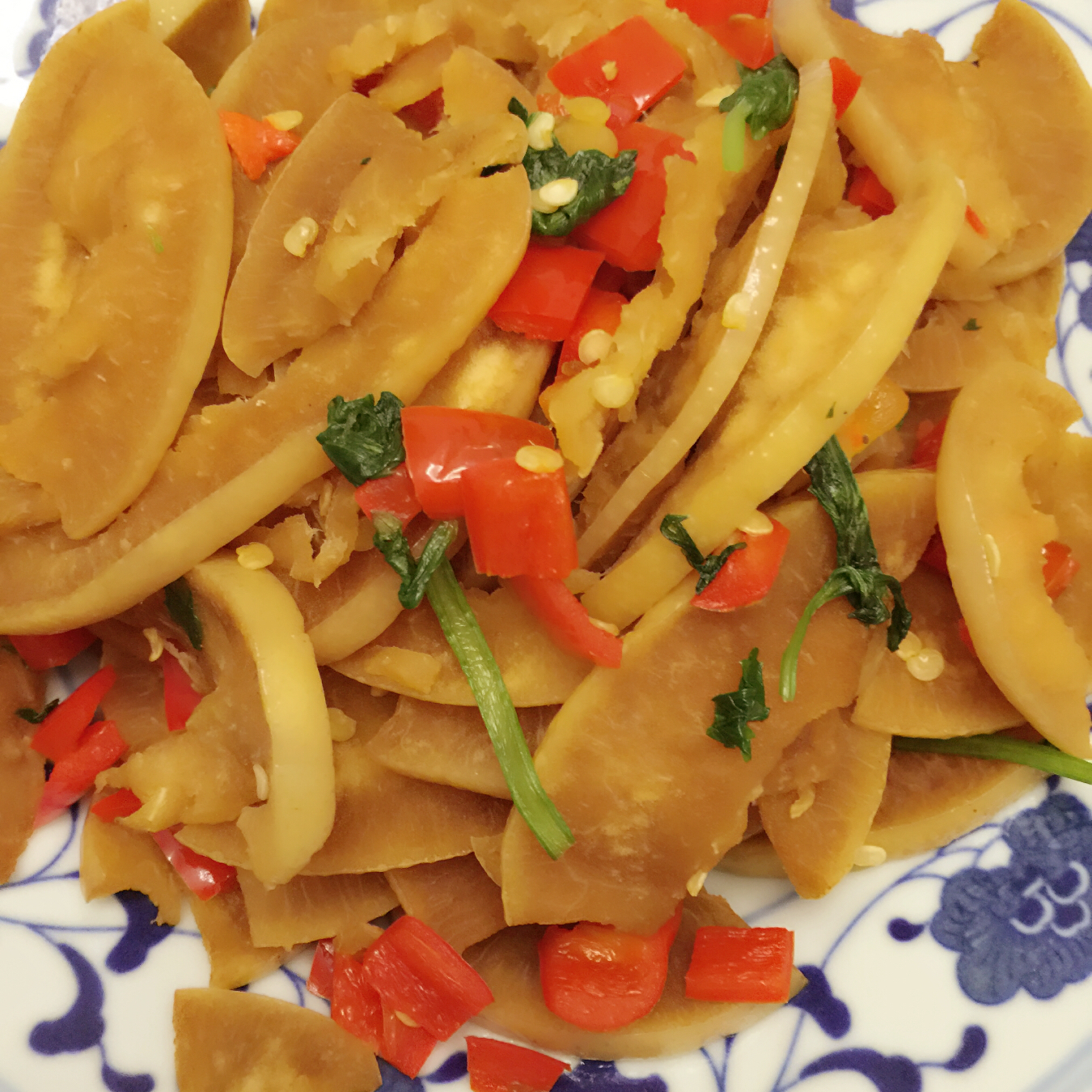 自由自在179做的炒柚子皮