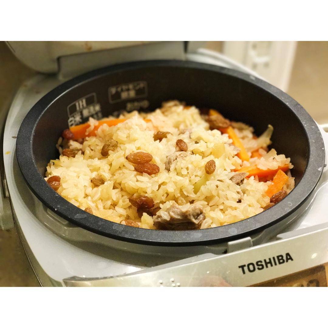 新疆羊肉抓饭（原汁原味儿家常版）