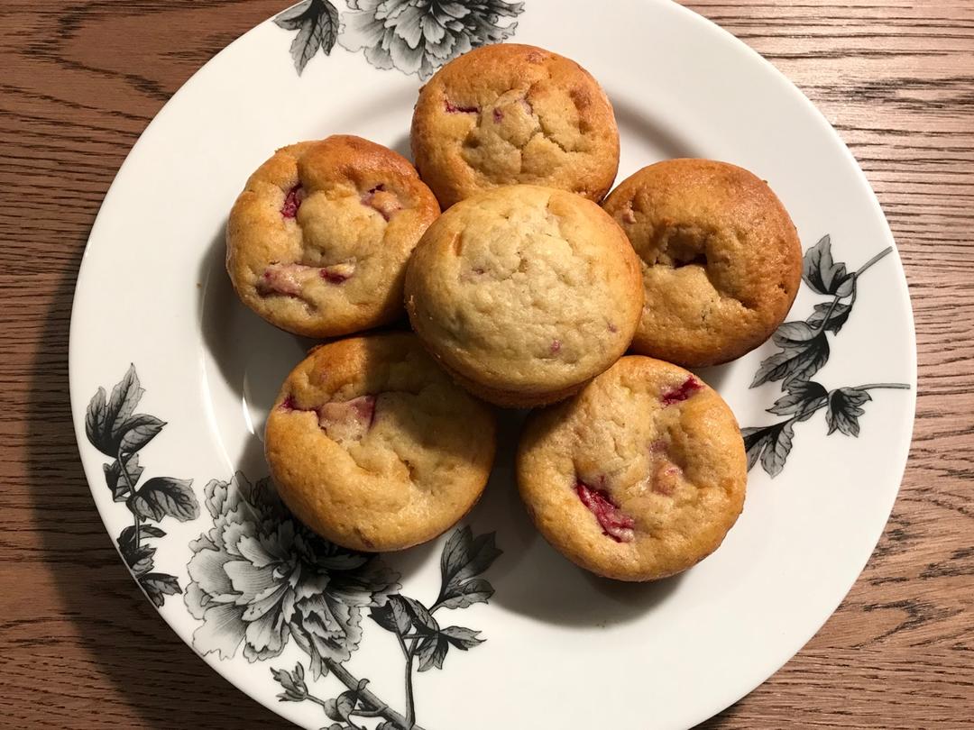 少女心的香蕉蔓越莓玛芬