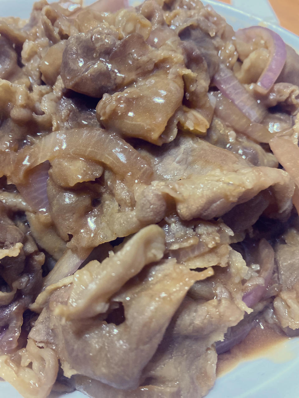 日式照烧肥牛                              模仿吉野家牛肉饭的牛肉版     自制家常照烧酱汁