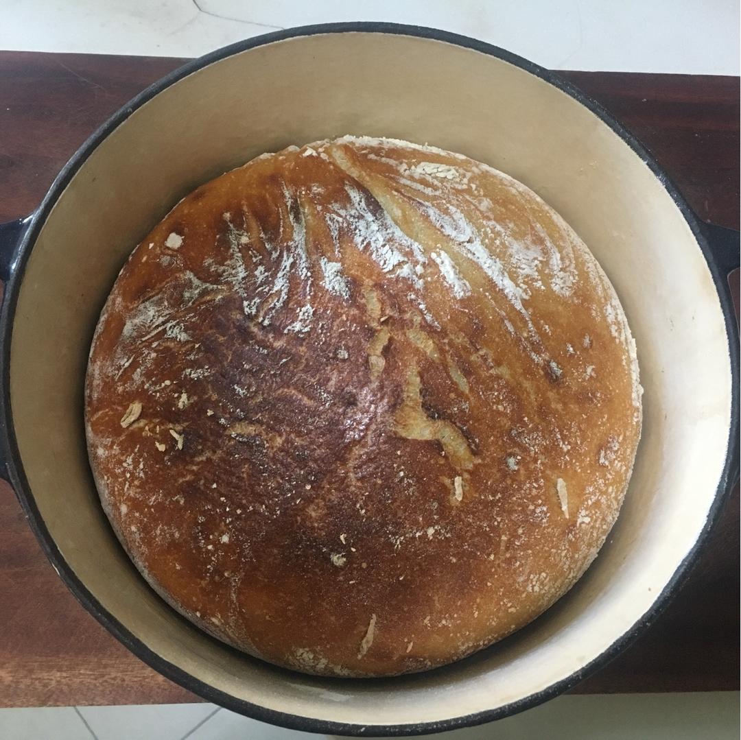 【Ken Forkish】天然酵种轻全麦核桃欧包