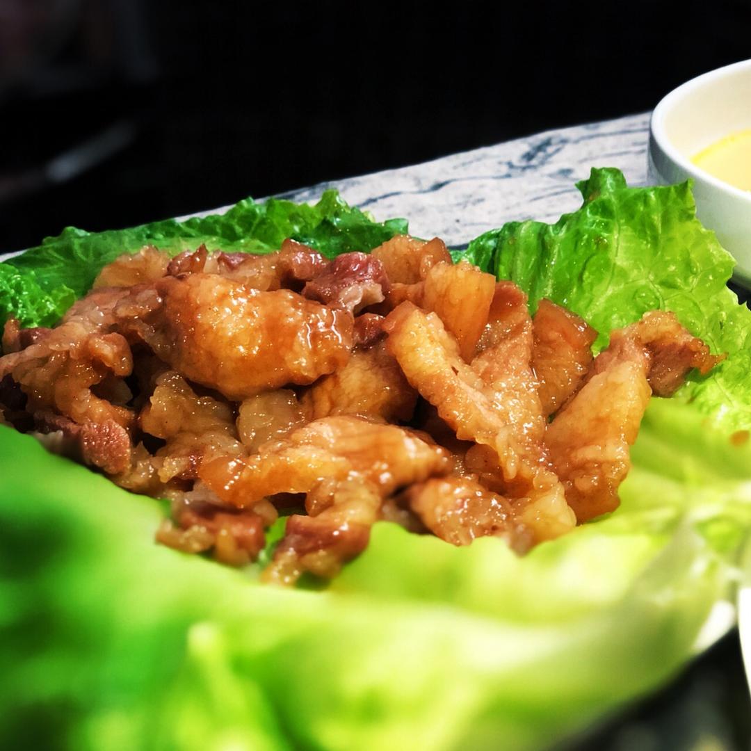 金克斯的小迷妹i做的韩式烤五花肉