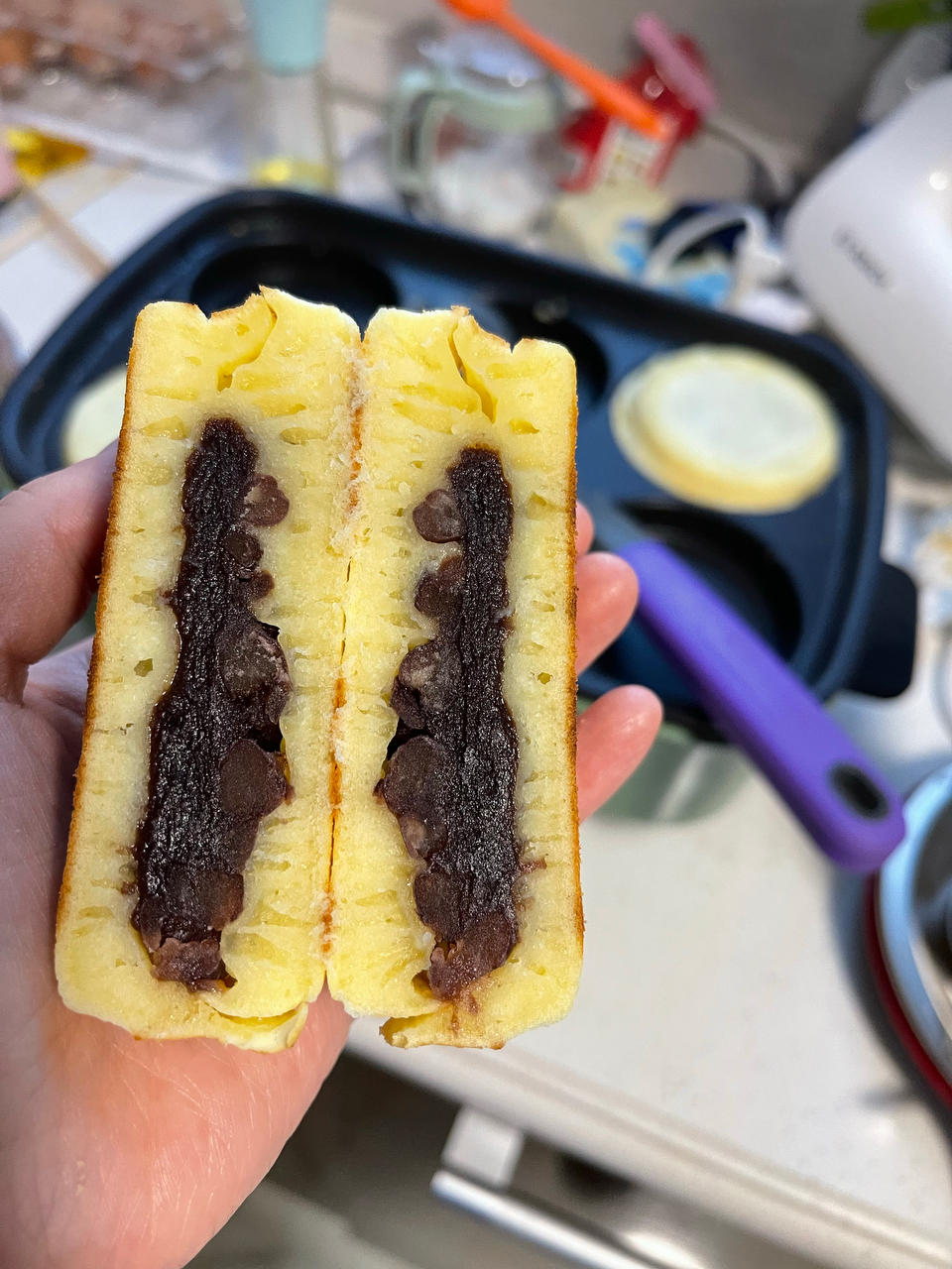 红豆车轮饼