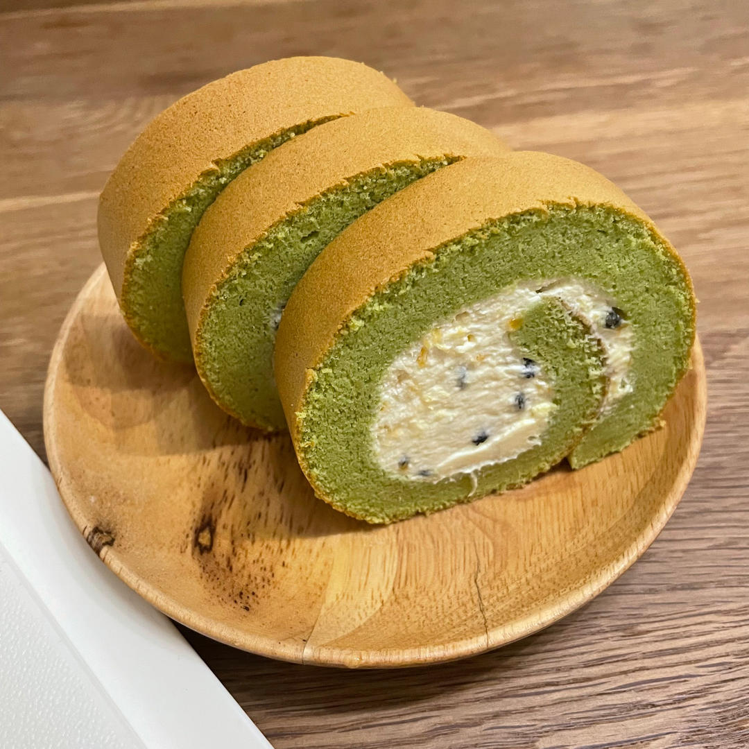 斑斓椰香不开裂蛋糕卷🥥