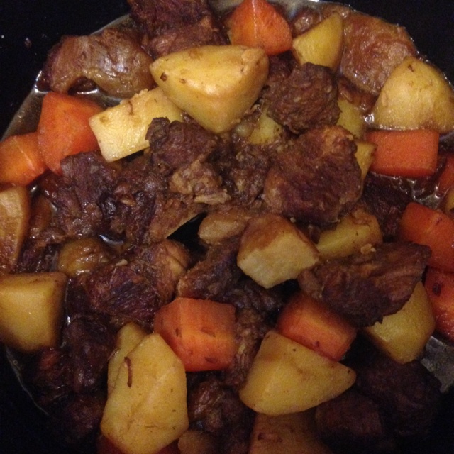 白痴天使做的土豆炖牛肉