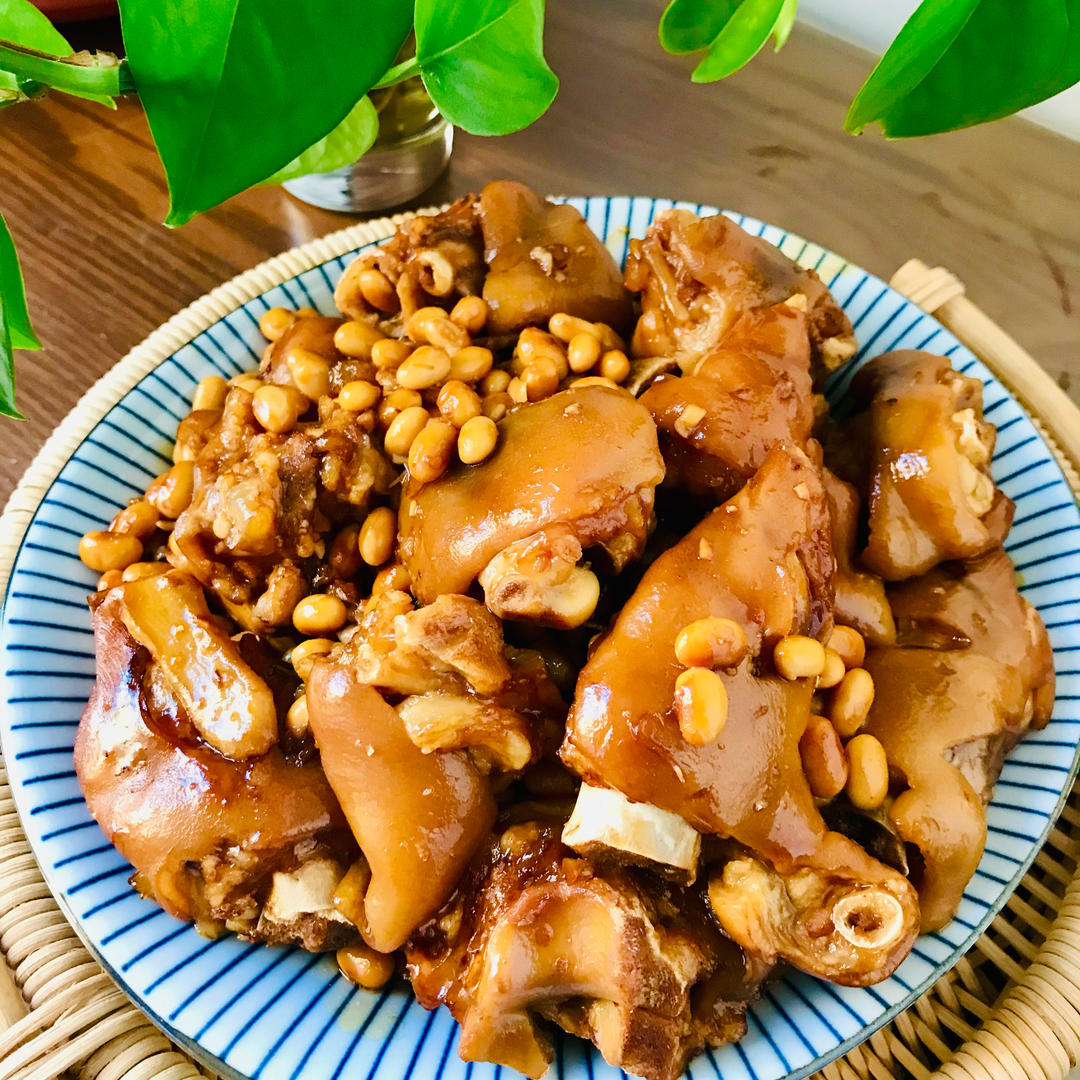 【黄豆炖猪蹄】高压锅（超详细食谱）