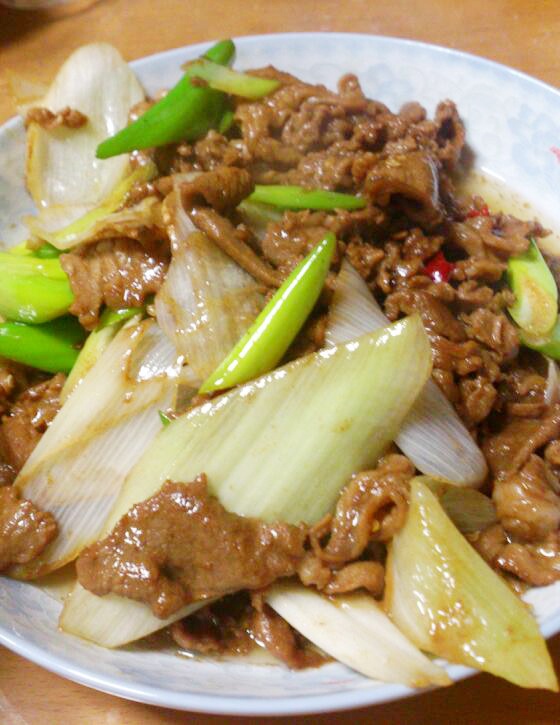葱爆羊肉