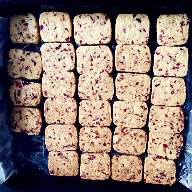 蔓越梅饼干和乳酪饼干