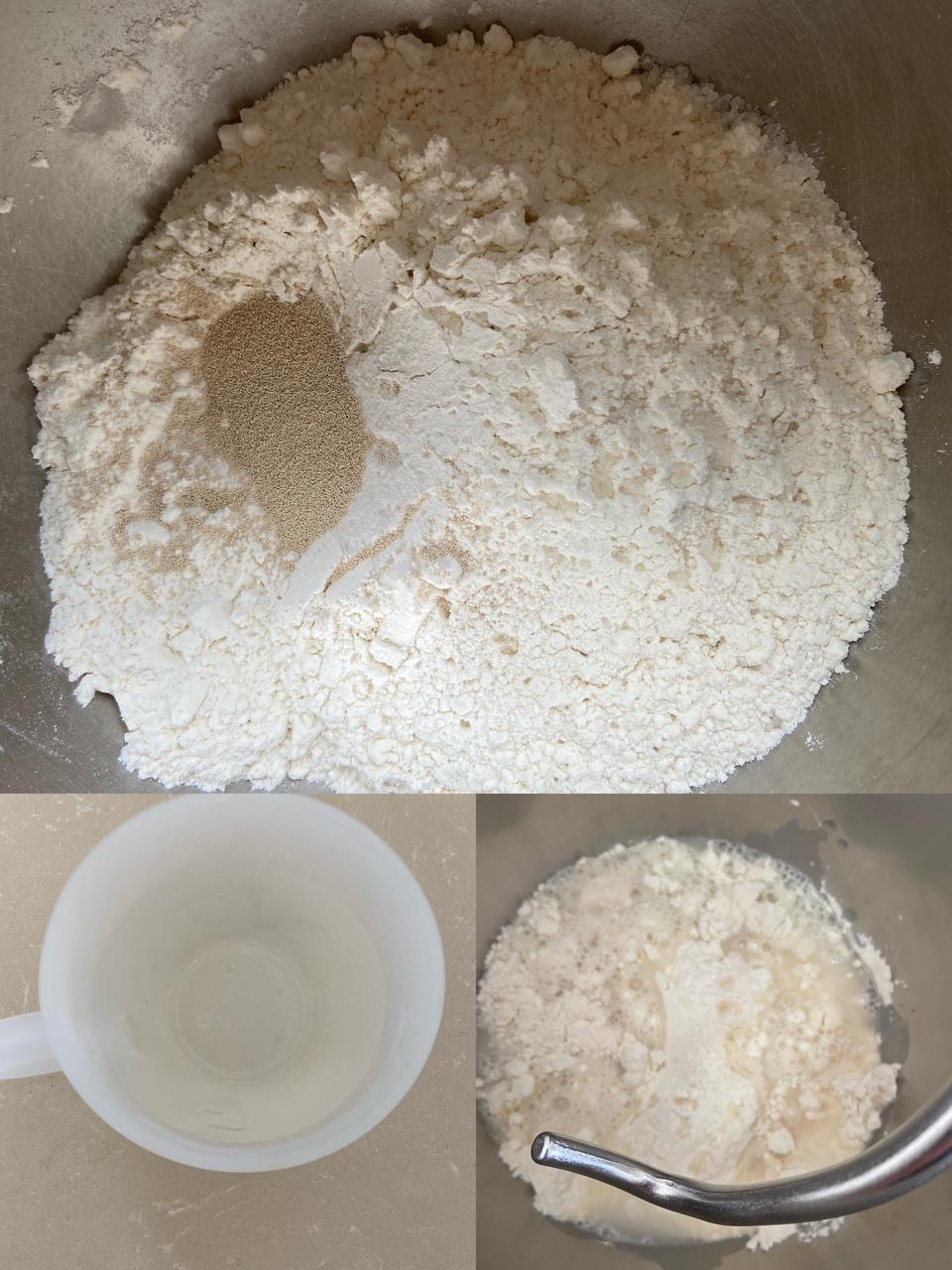 纯奶手撕吐司的做法 步骤1