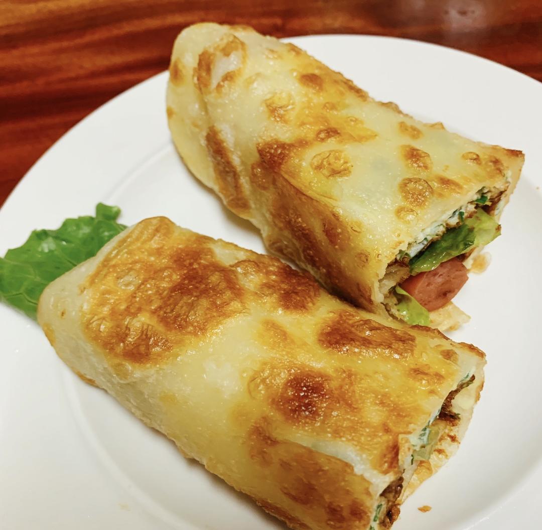 一定能灌进鸡蛋的鸡蛋灌饼