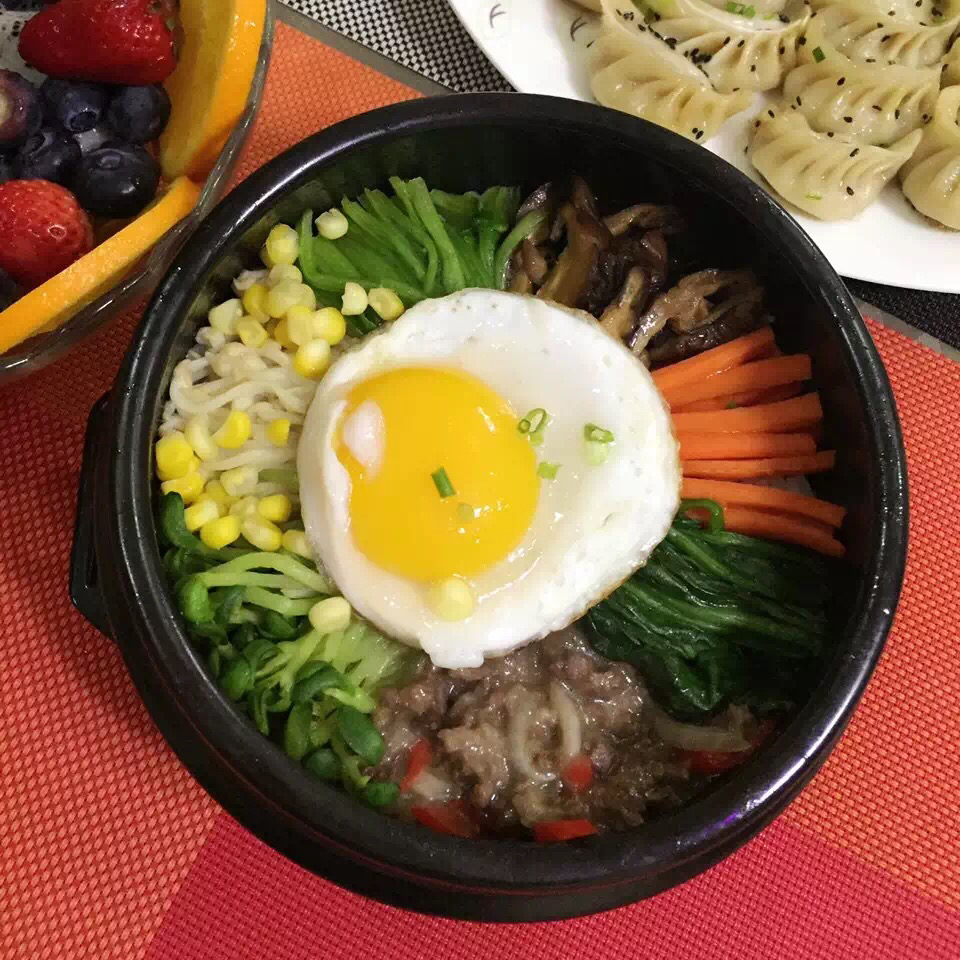 诺米6835wx29做的韩国石锅拌饭