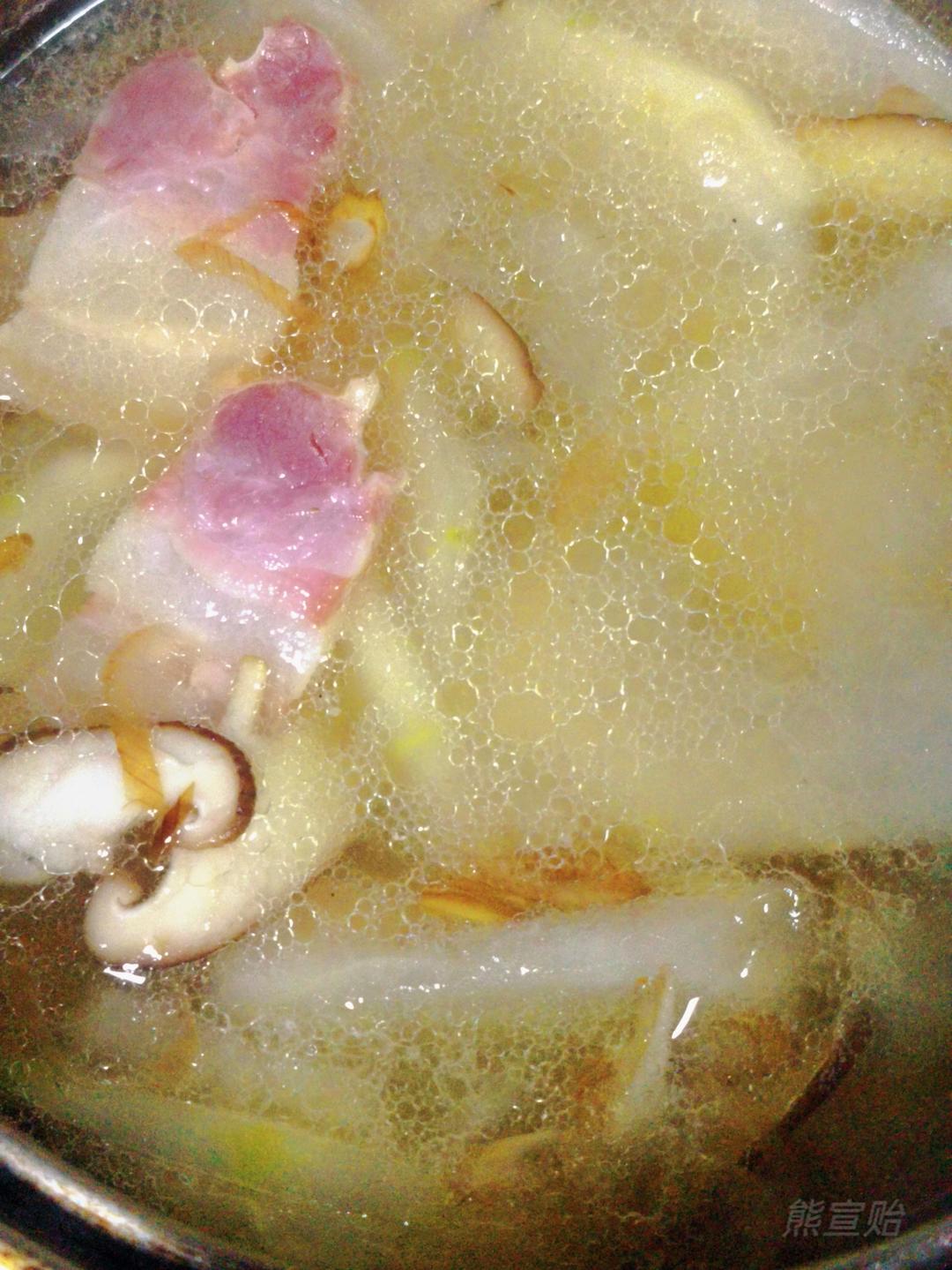 冬瓜火腿汤 鲜得掉眉毛！
