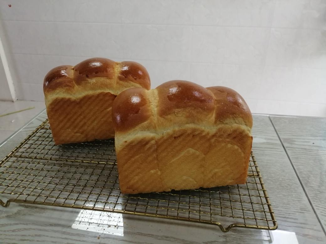 一次发酵软妹子酸奶吐司的做法