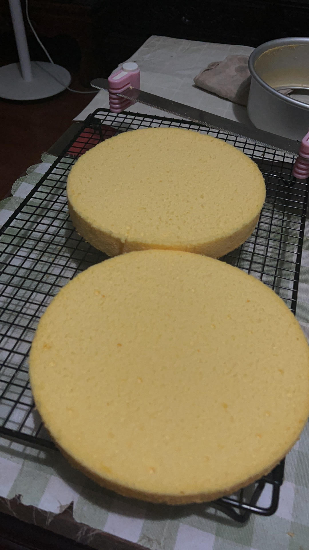 8寸戚风（北鼎食谱）