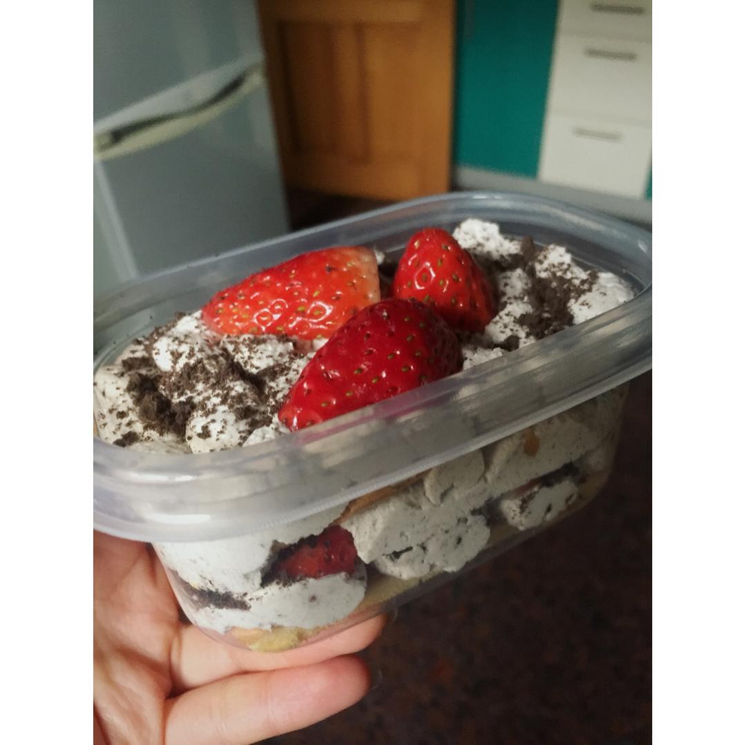 好吃到流泪的奥利奥咸奶油盒子蛋糕