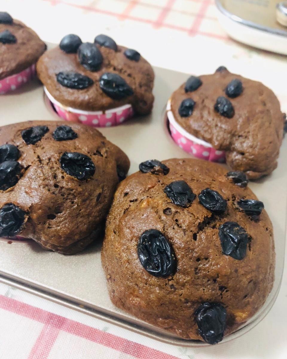 香蕉巧克力马芬