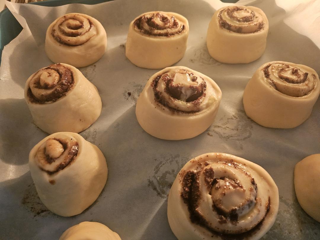 最正宗的美式肉桂卷（不用出膜）