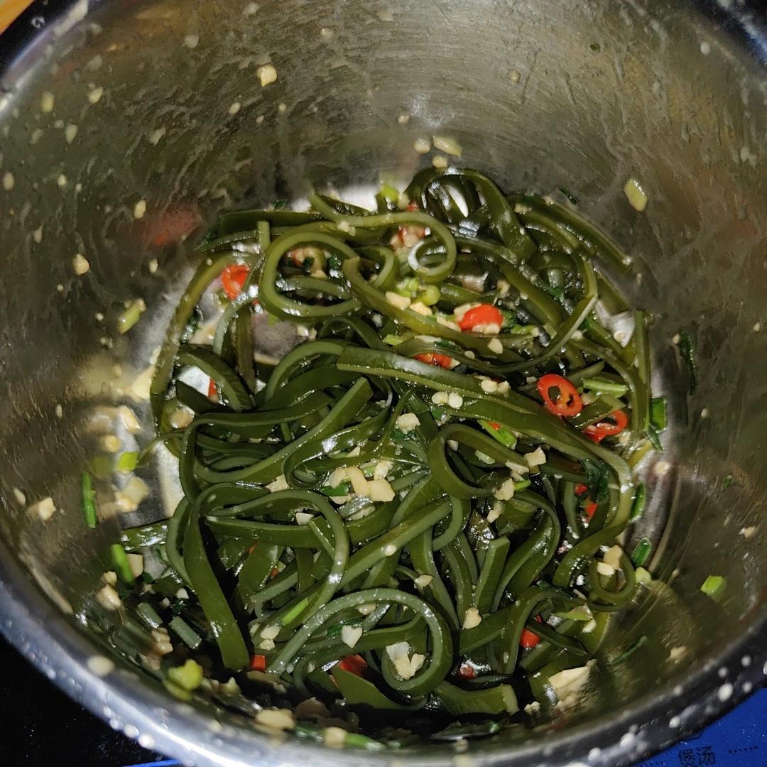 凉拌酸辣海带丝