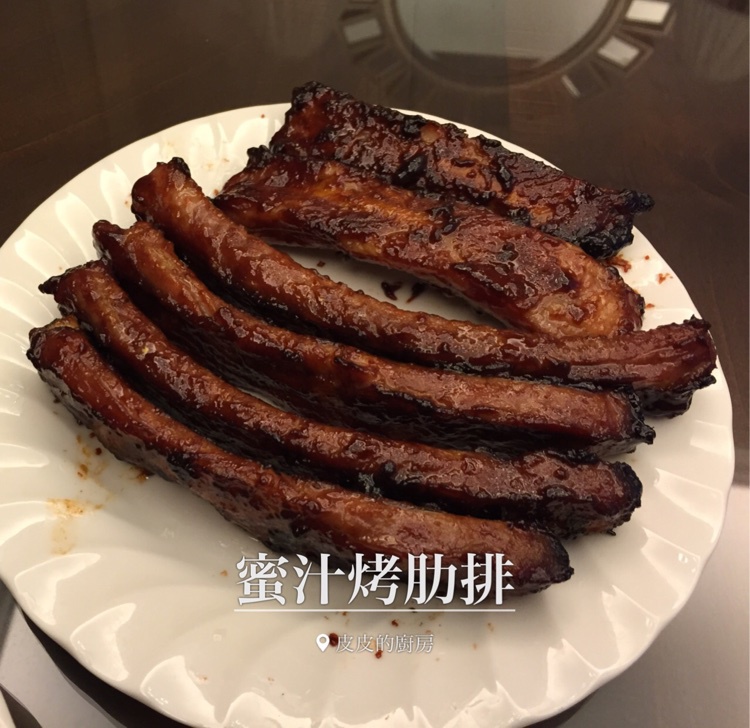 蜜汁叉烧烤肋排