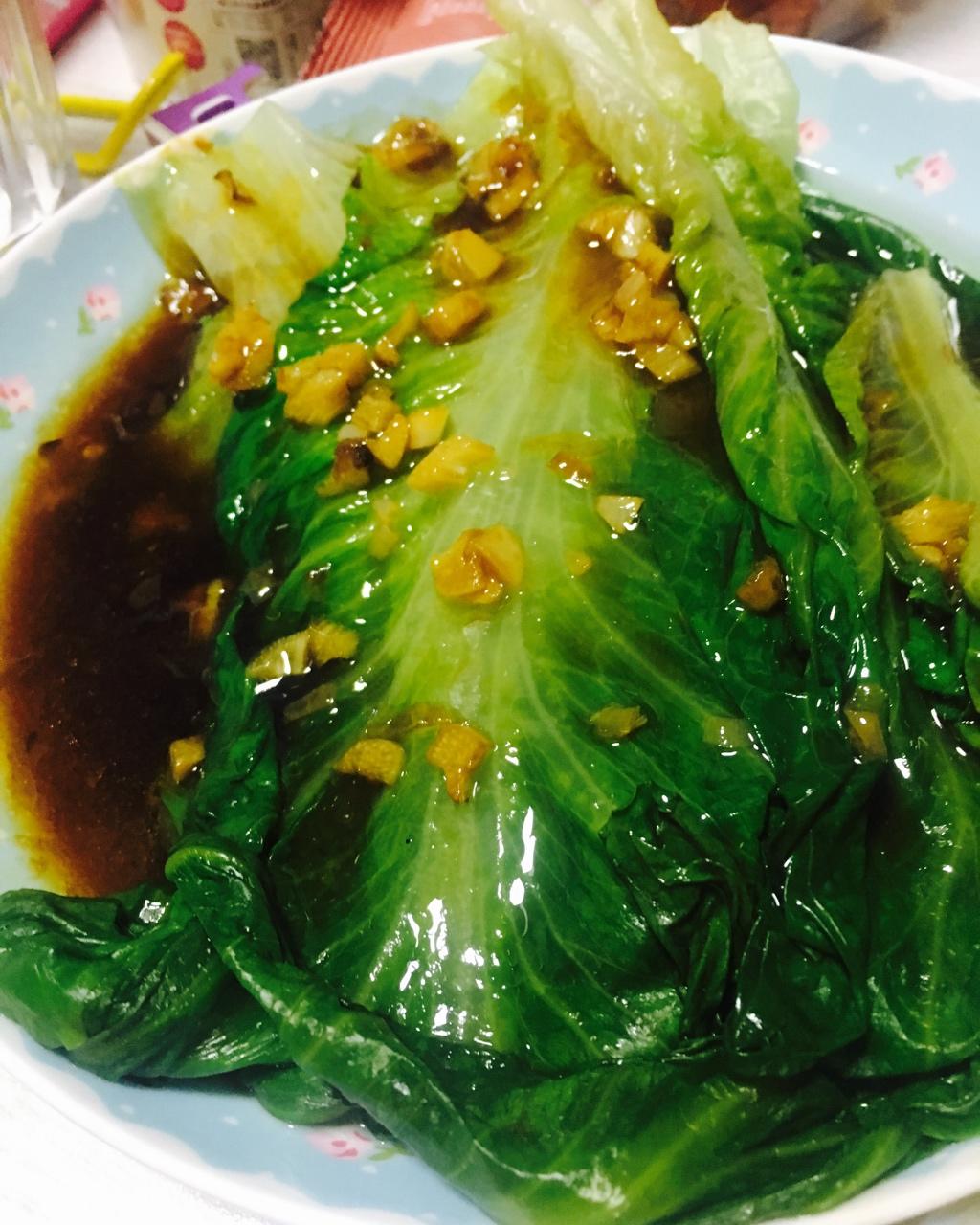 家常菜 蚝油生菜