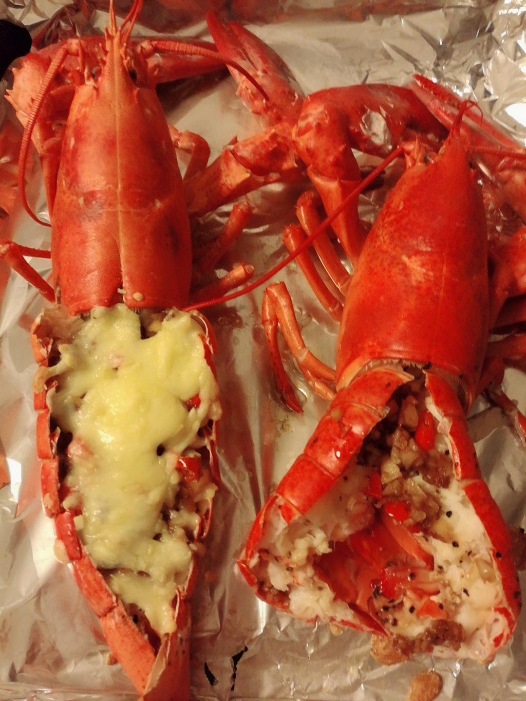 蒜蓉粉丝蒸龙虾