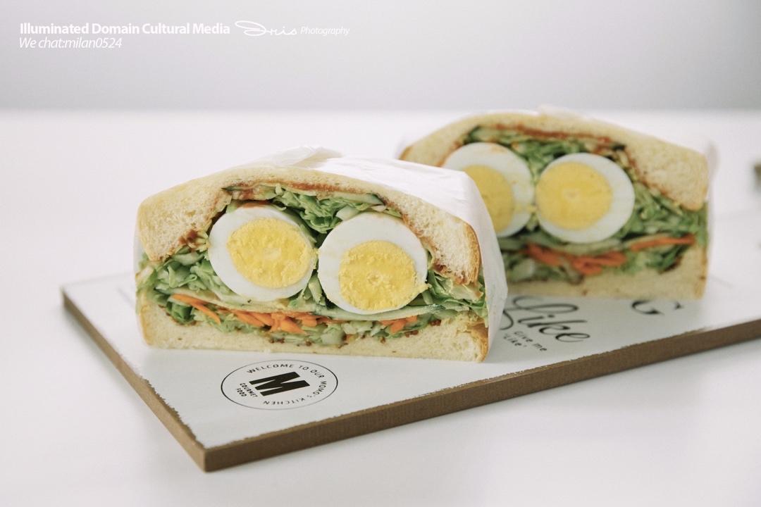 超丰富口感鸡蛋大眼睛厚沼三明治