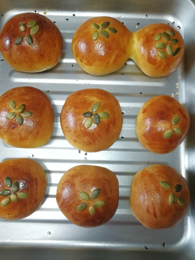 南瓜提子小面包❗不加一滴水和奶