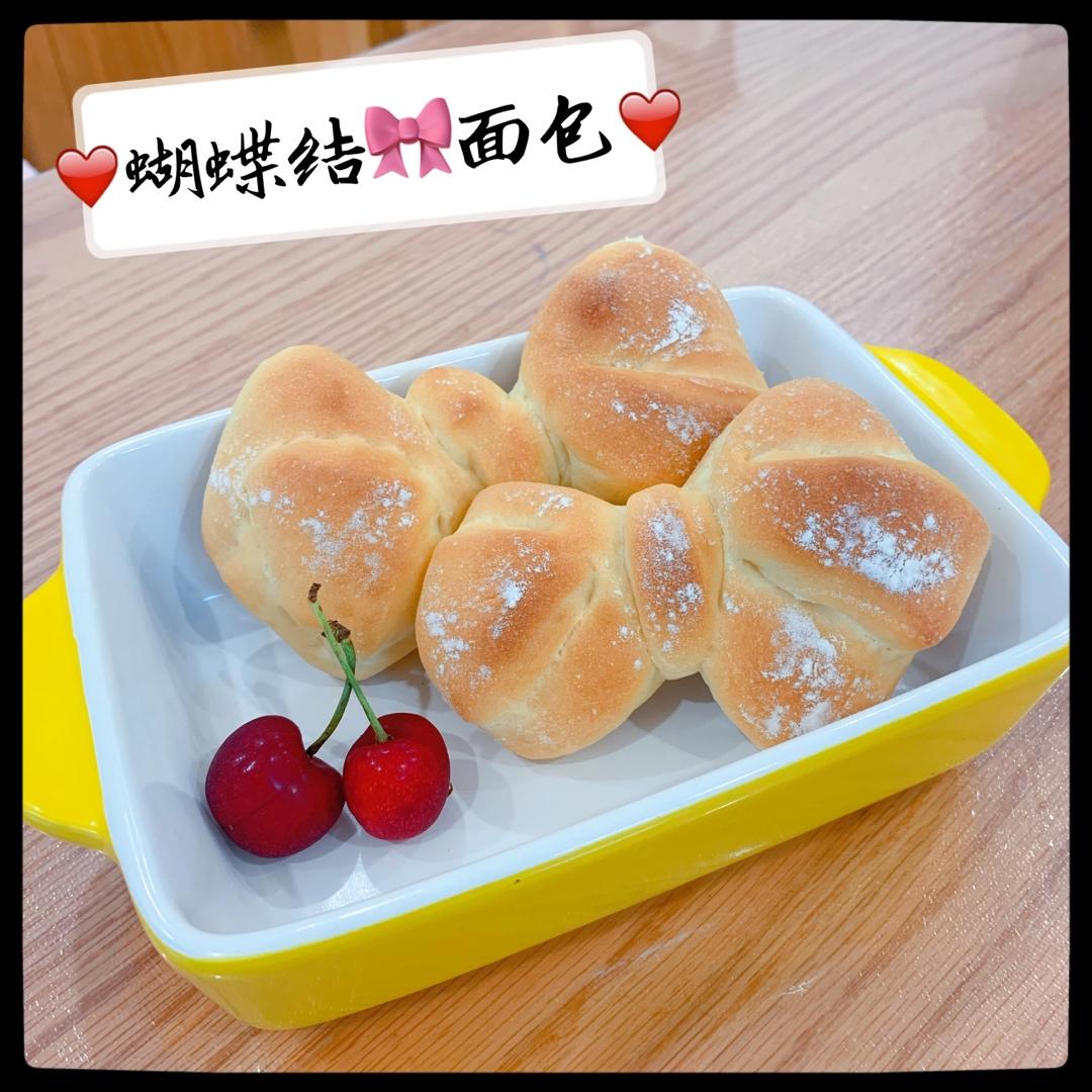 🎀新手友好—老阿姨的少女心蝴蝶结面包（多图详细）