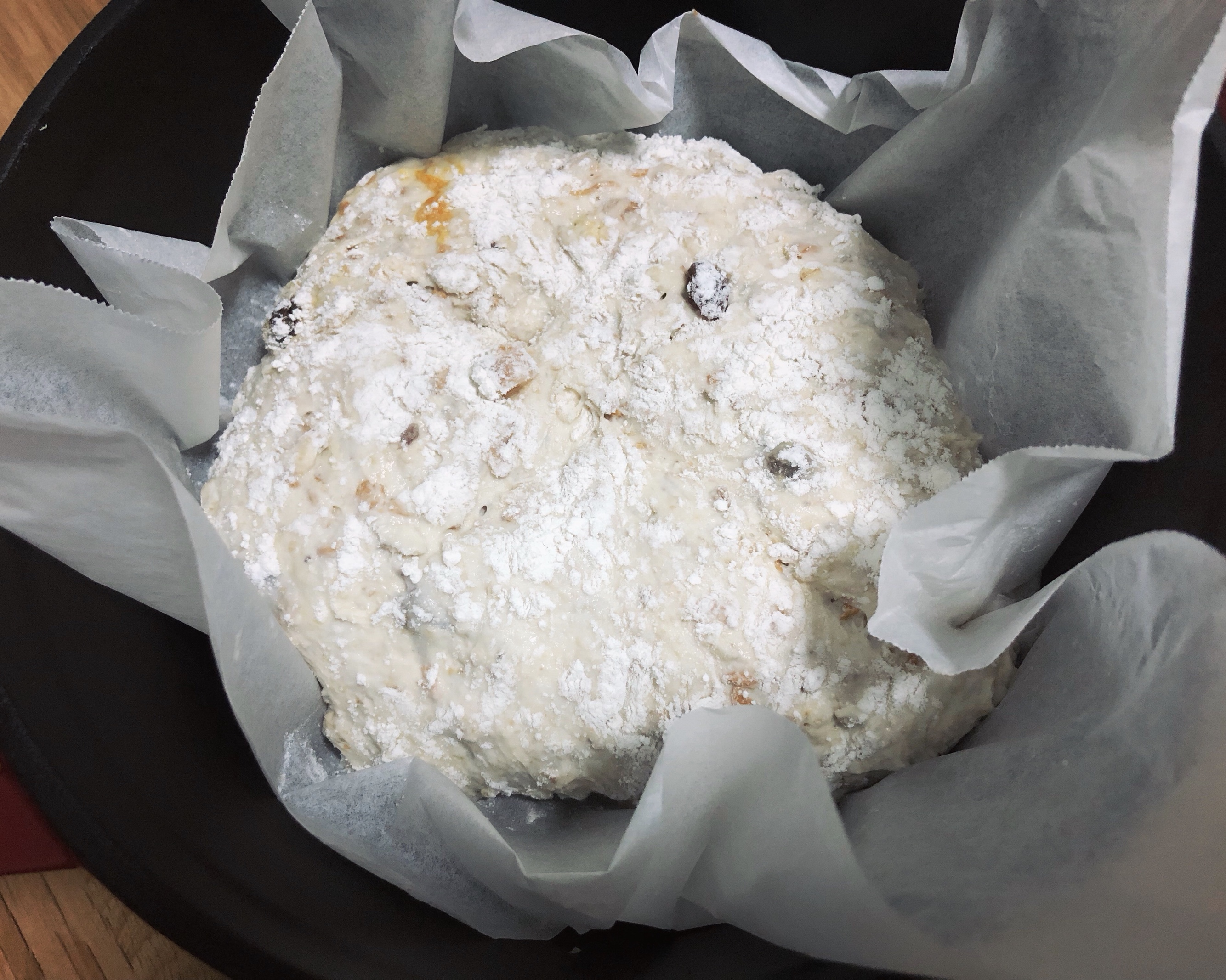 铁铸锅#超简单免揉面欧包，外酥内软❤️的做法 步骤8