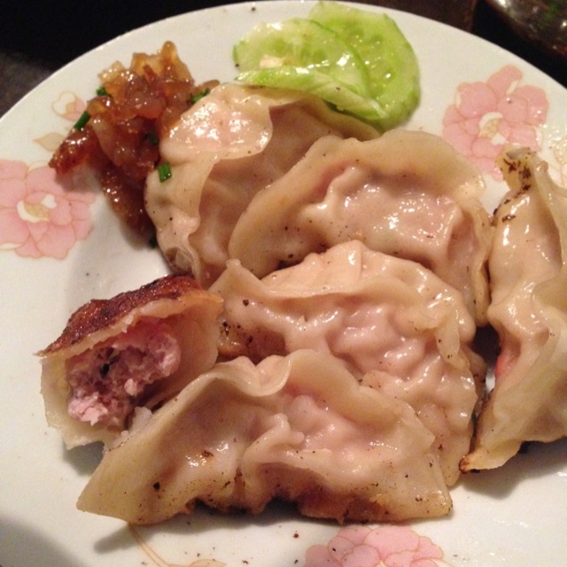 鲜肉锅贴