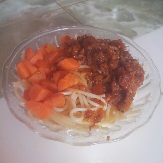 番茄肉酱意大利面