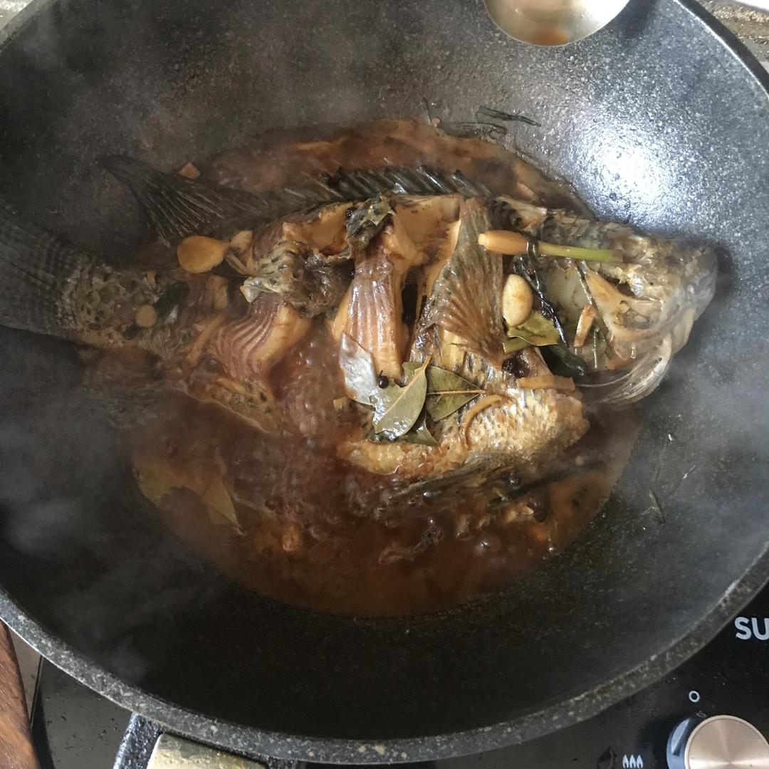 红烧罗非鱼