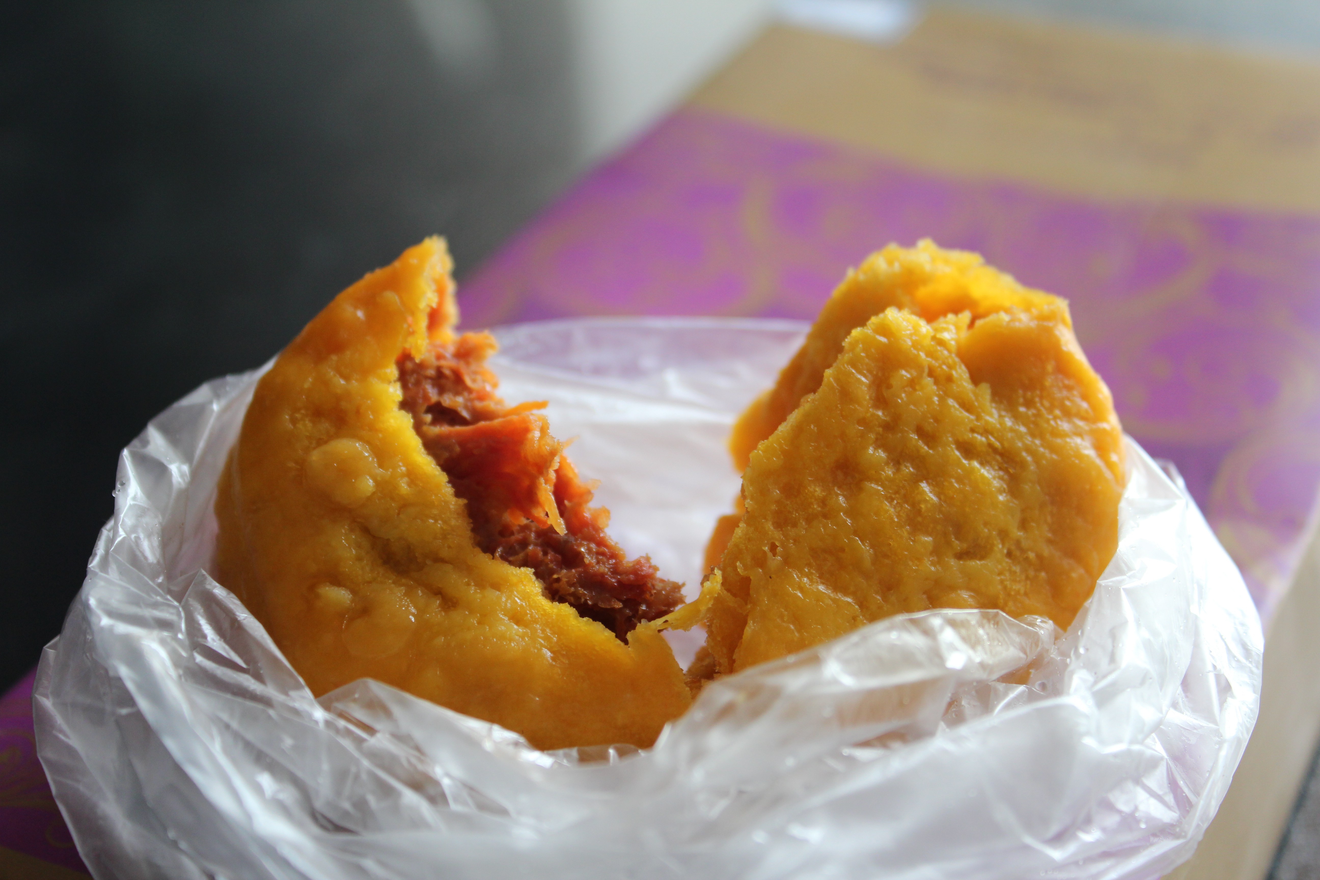 涂涂nervous做的特色黄金包子