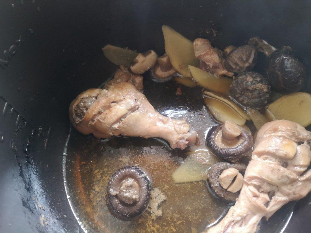 懒人电饭煲鸡腿