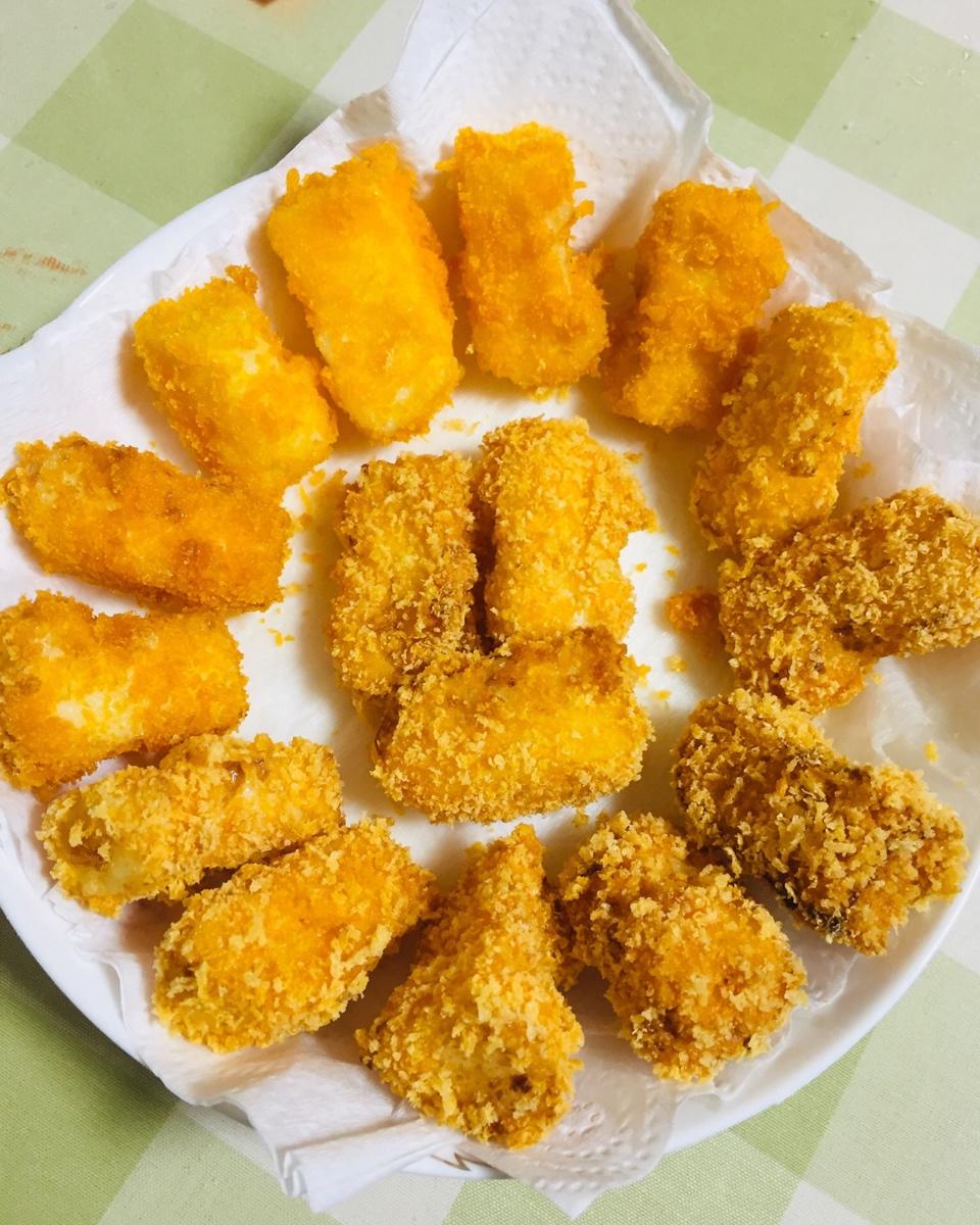 炸牛奶 煎牛奶 烤牛奶