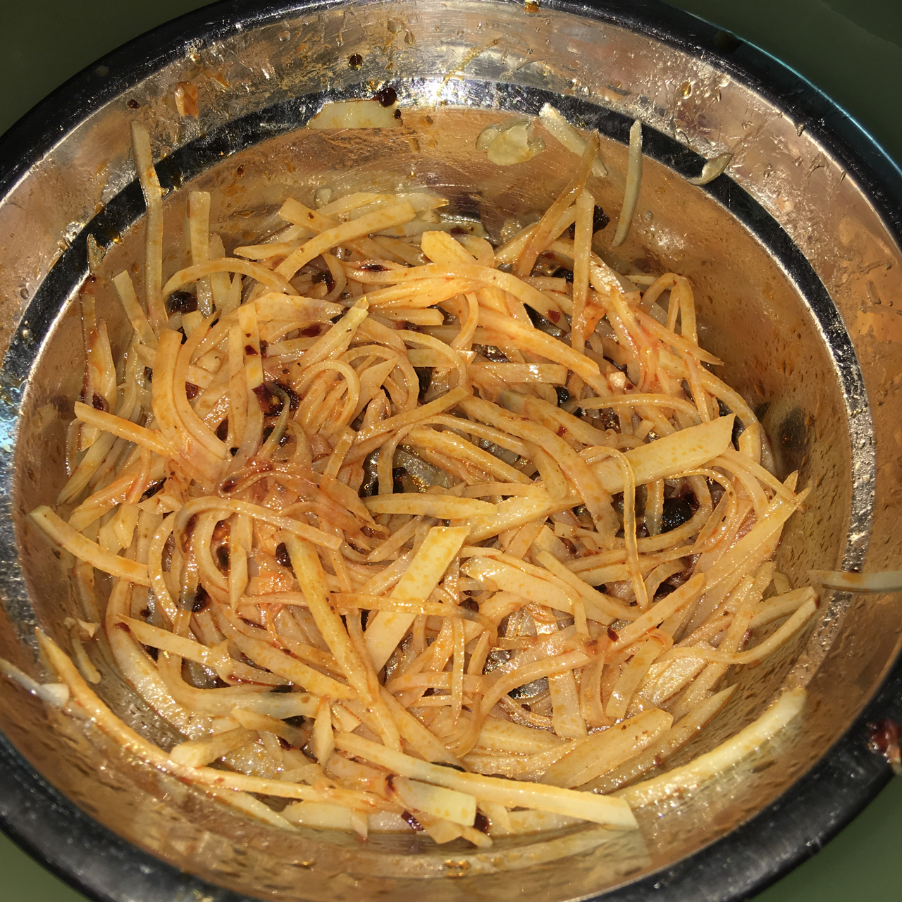 凉拌土豆丝
