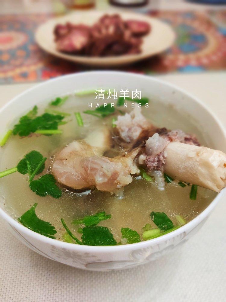 白萝卜羊骨头汤