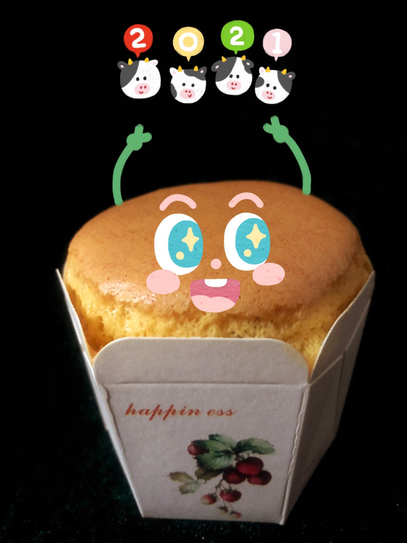 纸杯蛋糕 8寸戚风蛋糕的量