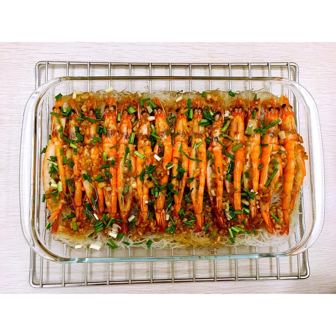 蒜蓉粉丝虾（烤箱版）