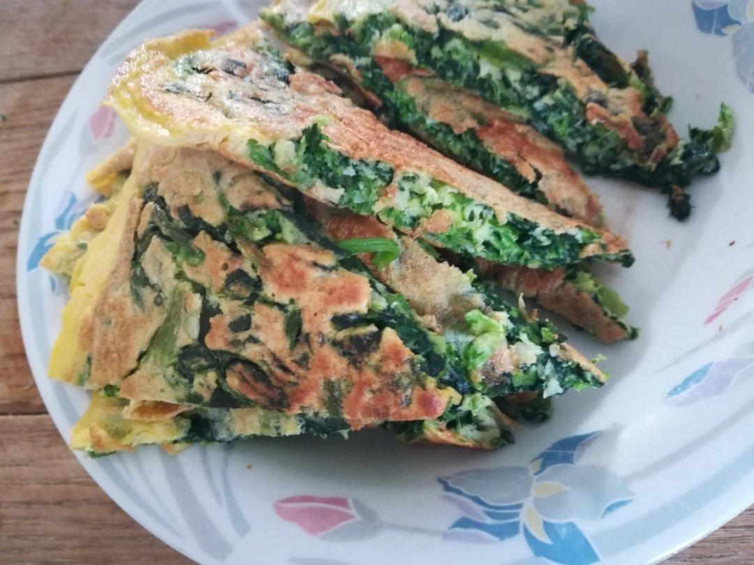 低脂菠菜蛋饼