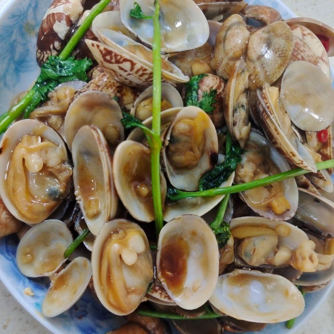 5分钟快手菜❗️秒杀路边摊爆炒花甲～好吃到爆