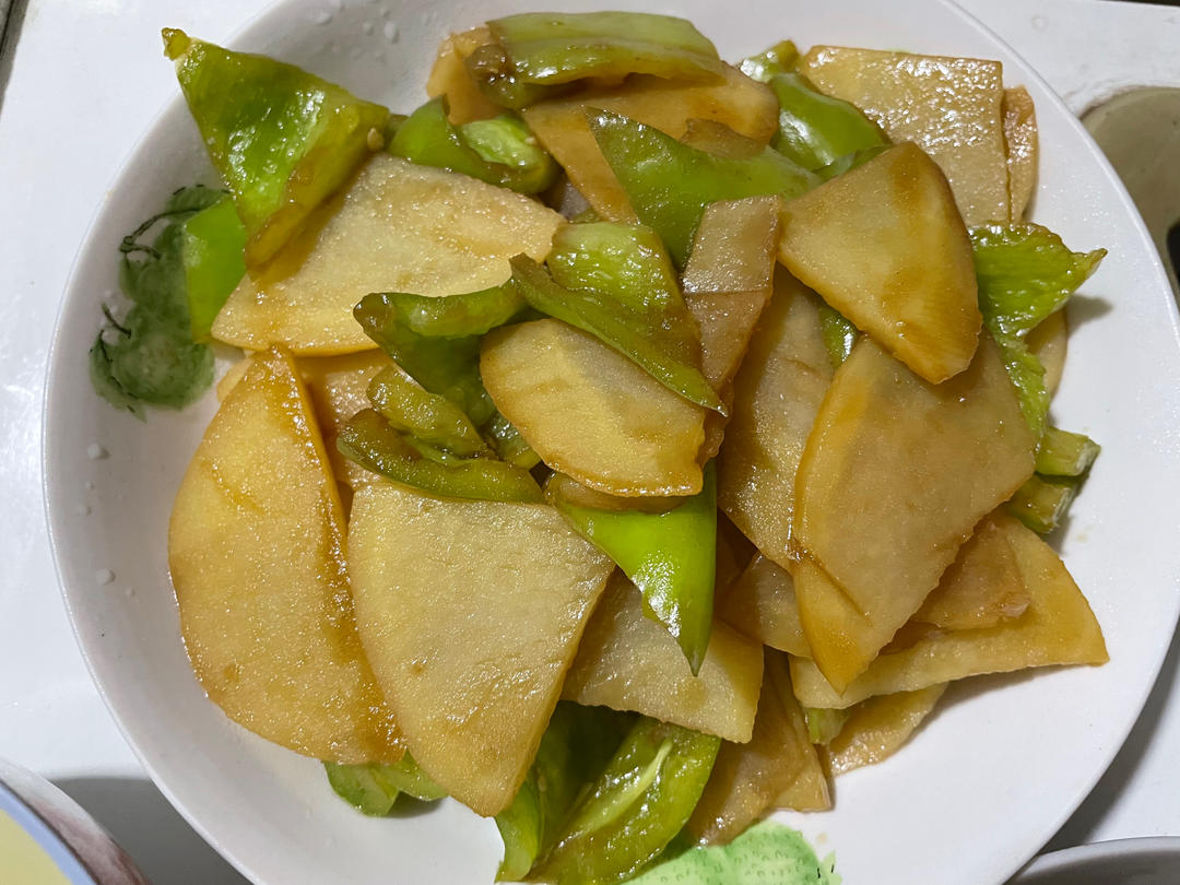 比肉都好吃的青椒炒土豆片😋简单又美味❗️