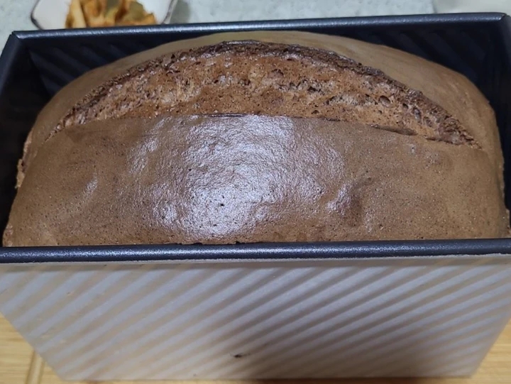 柔软的黑钻吐司🍞可可蛋糕夹牛奶吐司 一箭双雕的美味
