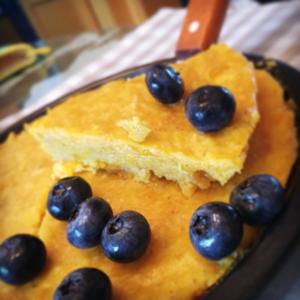 减脂主食—南瓜全麦糕的做法 步骤7