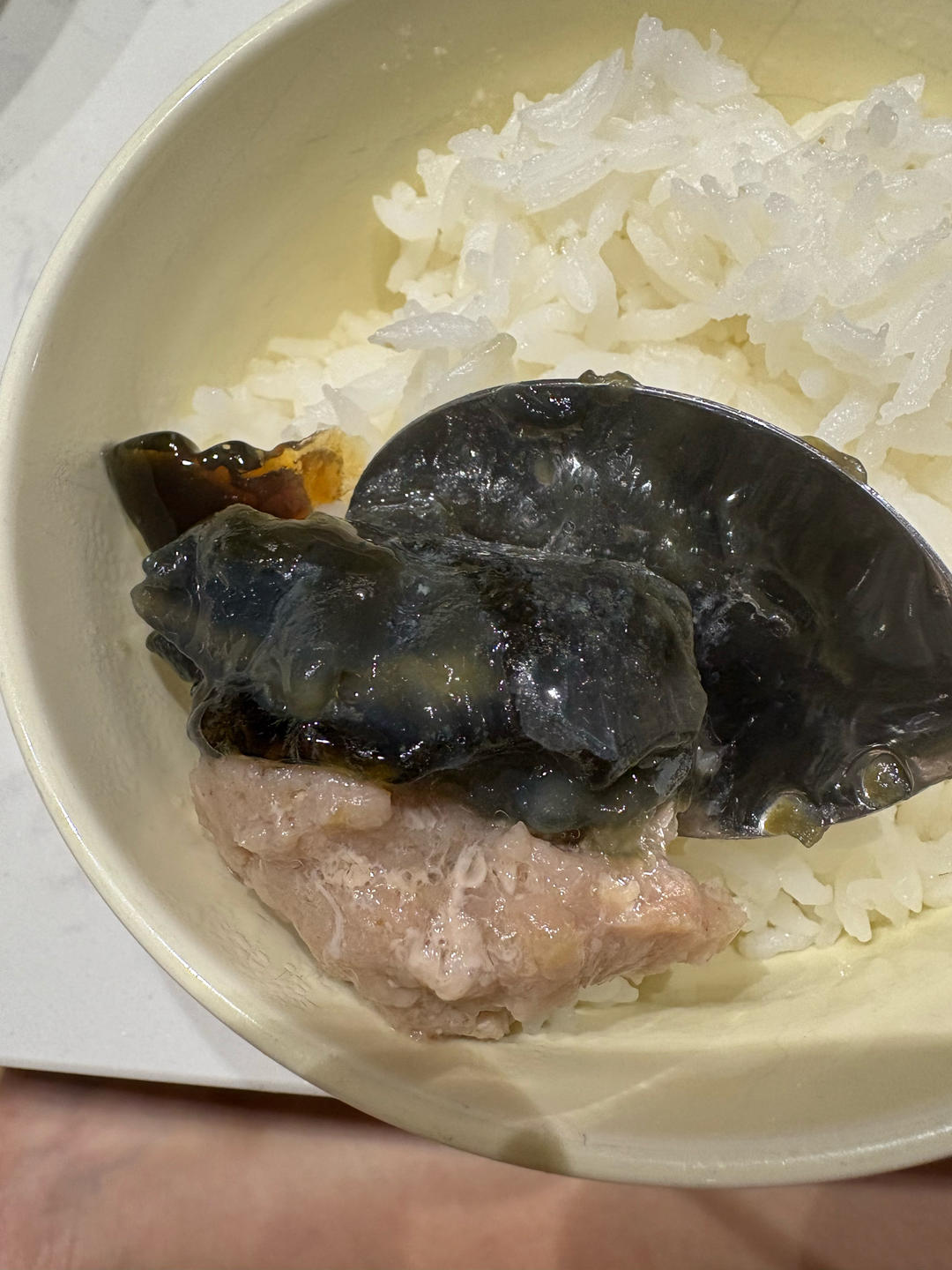 江西皮蛋肉饼（自用）的做法