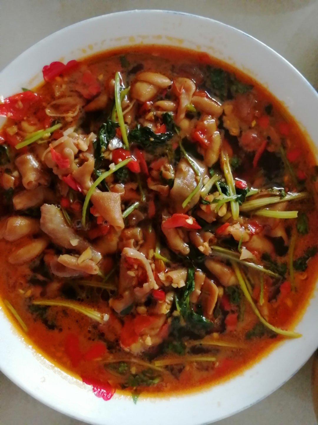 夏日超开胃的凉拌鸭肠