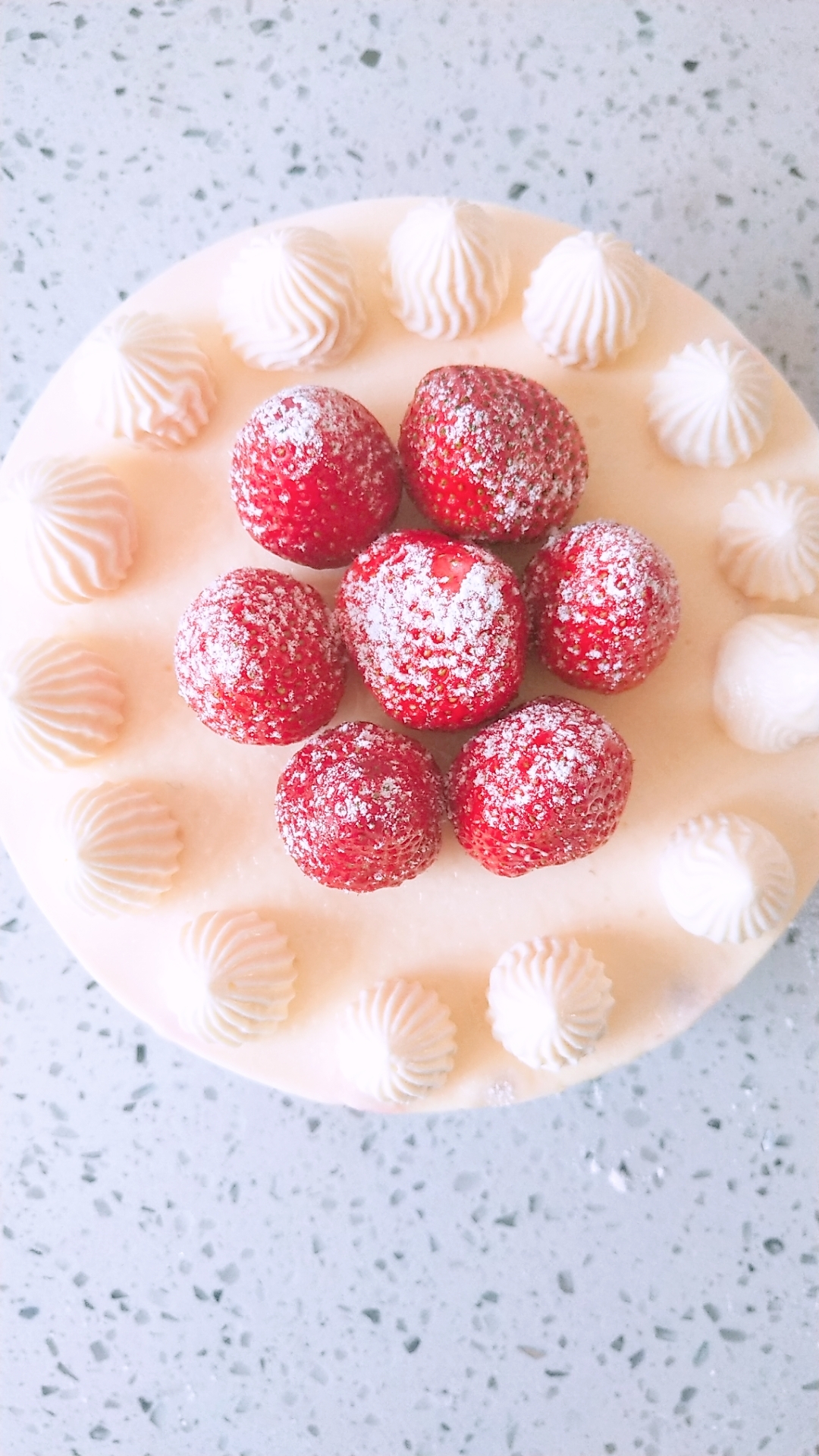 草莓芝士蛋糕(超简单)的做法 步骤9