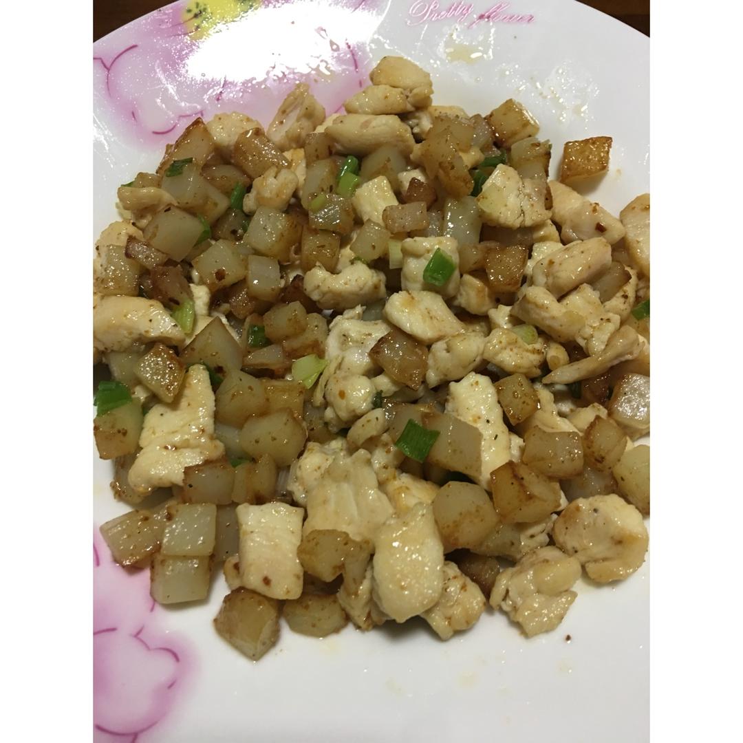一道怎么做都好吃的干煎土豆鸡丁（红烧，咖喱，椒盐，孜然）