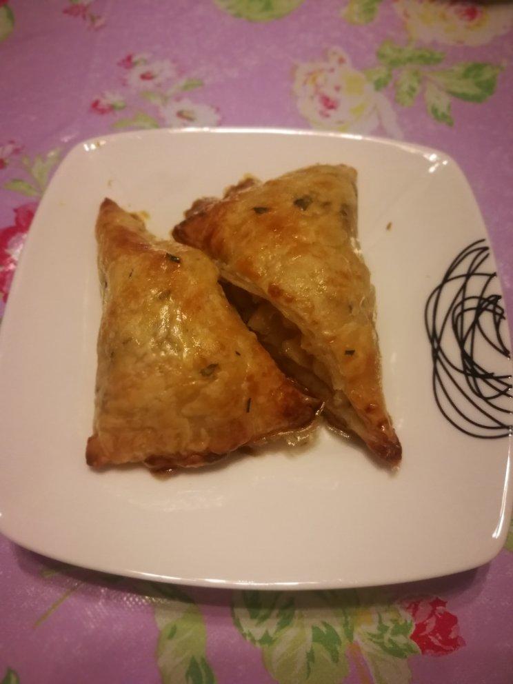 不用开酥，不用揉面，也能做香甜酥脆的苹果派