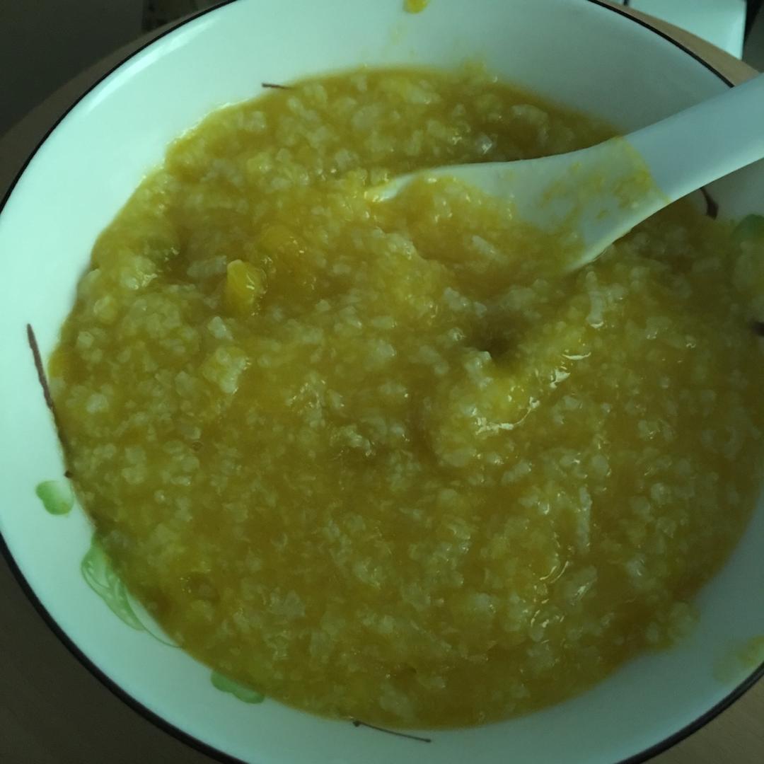 电饭锅版香甜南瓜粥